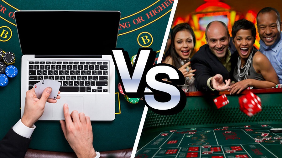 casinos en línea vs fuera de línea