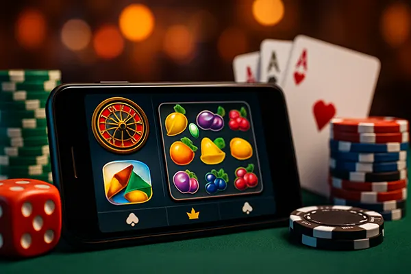 Interface de slot game