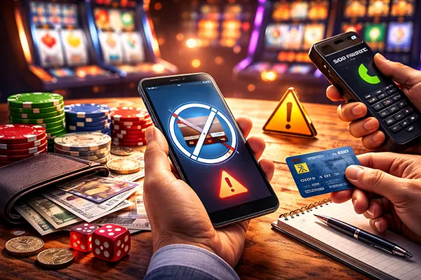 Kartenstorno im Casino