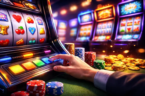 Scène casino réaliste