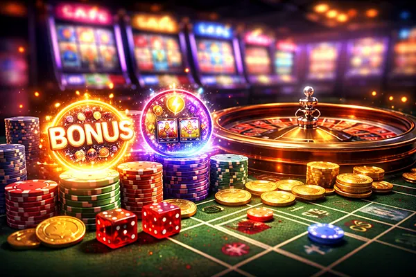 Mesa de casino iluminada